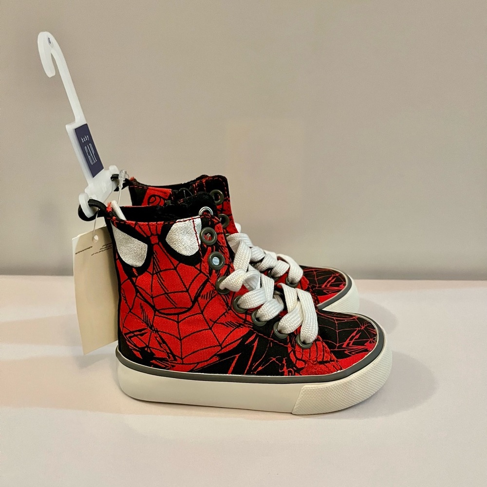 Toddler Size 5 Spider-Man Shoes